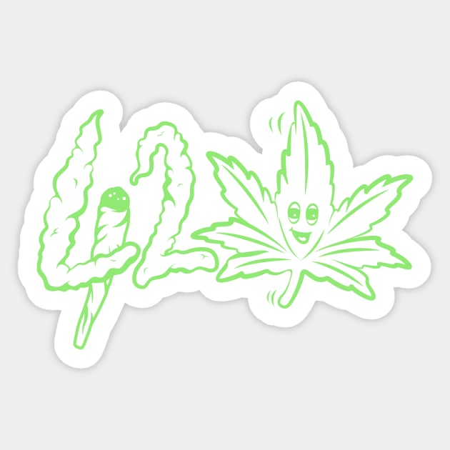 Four Twenty  Design! Sticker by ArtOnly